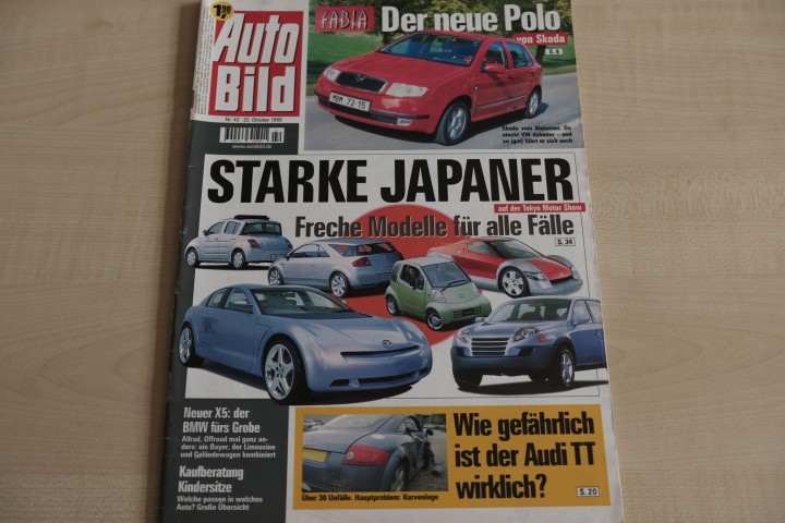 Deckblatt Auto Bild (42/1999)